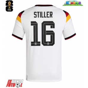 Alemania Angelo Stiller #16 Primera Equipación Mundial 2026 Manga Corta